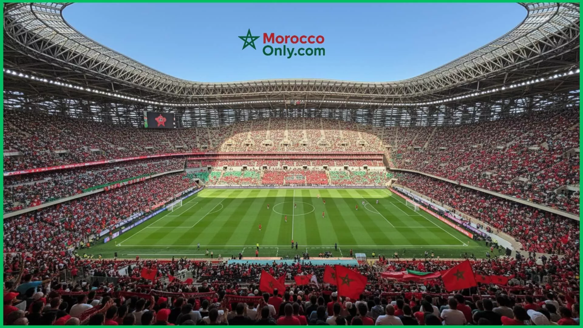 The basics: Opened in 2011 in Tangier, this beauty holds 75,600 fans and is home to IR Tanger. It's named after Morocco's famous explorer Ibn Battuta (cool touch!) and got a major facelift for the 2022 FIFA Club World Cup.​
