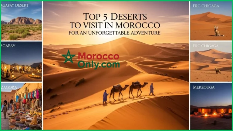 Top 5 Deserts to Visit in Morocco for an Unforgettable Adventure